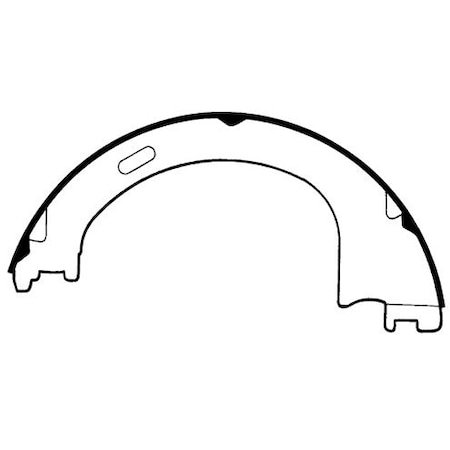 Centric Parts Centric Brake Shoes, 111.07520 111.07520